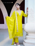 Silk Chanderi Blend Suit