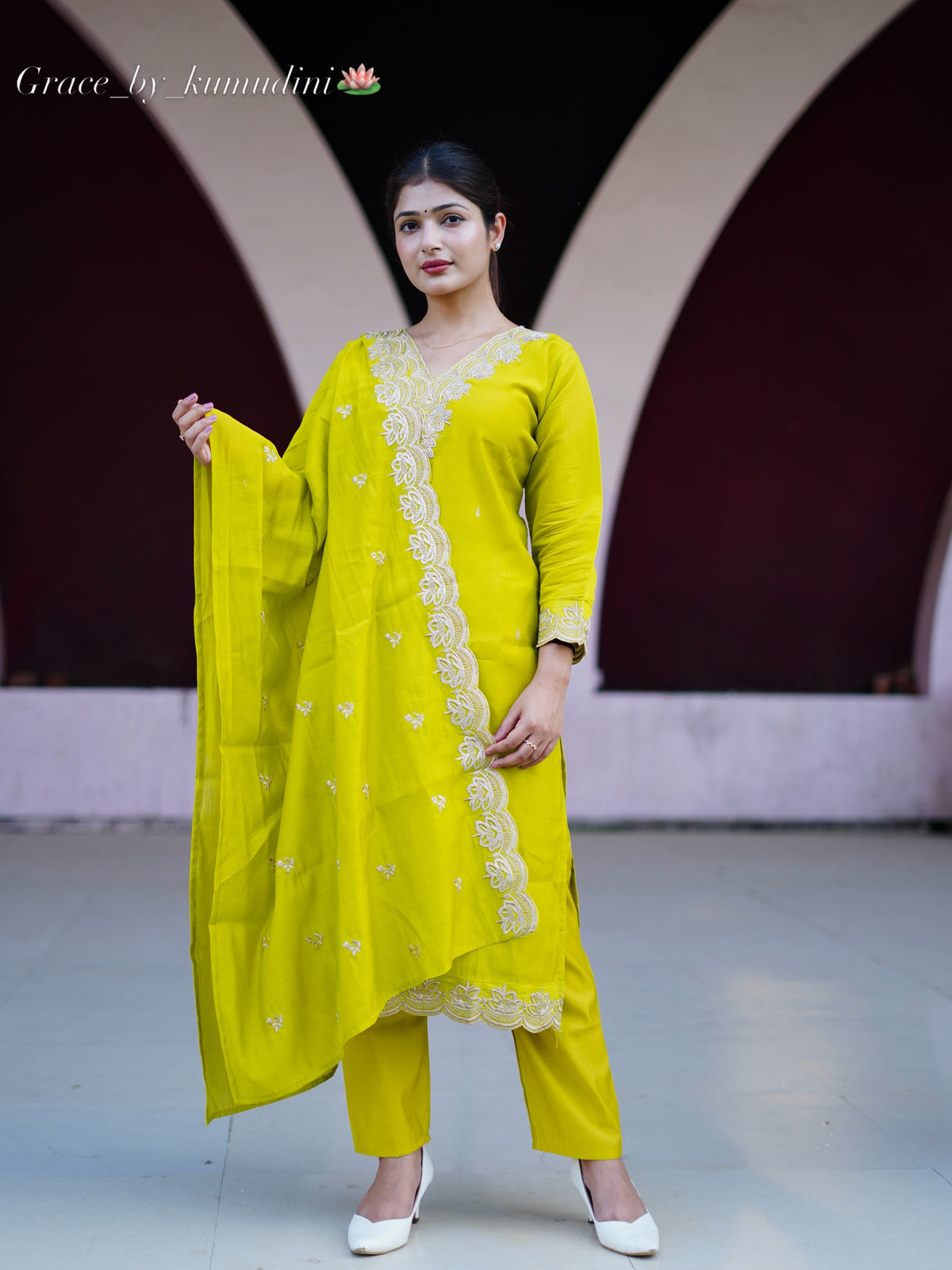 Silk Chanderi Blend Suit